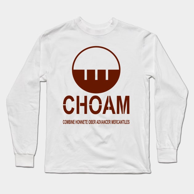 Choam logo brown Long Sleeve T-Shirt by karlangas